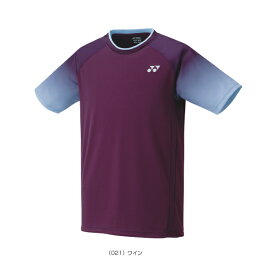 ゲームシャツ／フィットスタイル／ユニセックス（10469）《ヨネックス テニス・バドミントンウェア（メンズ/ユニ）》