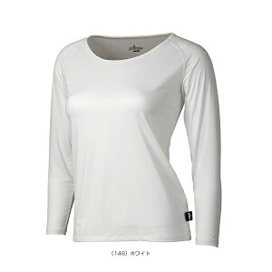 ICEDRY クルーネックロングスリーブシャツ レディース UW835《プリンス テニスアンダーウェア》
