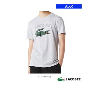 【25日限定 店内全品ポイント2倍】リアルクロックグラフィックウルトラドライTシャツ／メンズ（TH9299L）《ラコステ テニス・バドミントン ウェア（メンズ/ユニ）》