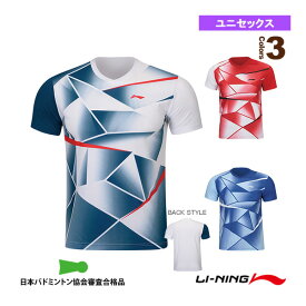 ゲームシャツ／ユニセックス（AAYS067）《リーニン テニス・バドミントン ウェア（メンズ/ユニ）》