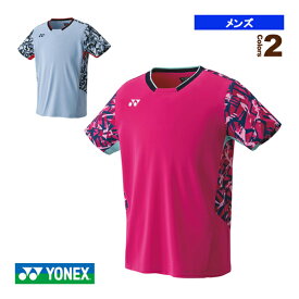 ゲームシャツ／フィットスタイル／メンズ（10521）《ヨネックス テニス・バドミントンウェア（メンズ/ユニ）》