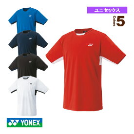 ゲームシャツ／ユニセックス（10810）《ヨネックス テニス・バドミントンウェア（メンズ/ユニ）》