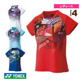 ゲームシャツ／レディース（20722）《ヨネックス テニス・バドミントン ウェア（レディース）》