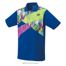 ゲームシャツ／ユニセックス（10542）《ヨネックス テニス・バドミントンウェア（メンズ/ユニ）》