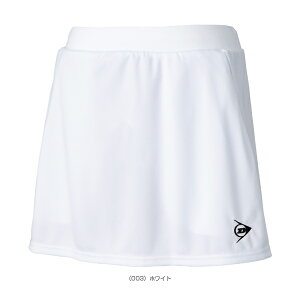 スカート インナースパッツ付 ジュニア DAK-2396W ダンロップ テニスウェア(ジュニア)