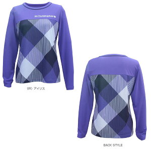 パネルチェックロングスリーブ/レディース(STC-BCW6417) セントクリストファー テニス・バドミントンウェア(レディース)