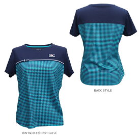 ピエドプルリボンゲームシャツ／レディース（STC-BCW6423）《セントクリストファー テニス・バドミントン ウェア（レディース）》