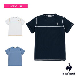 ヘランカワッフル 半袖Tシャツ／レディース（QMWWJA04）《ルコック オールスポーツ ウェア（レディース）》