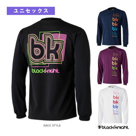 ドライロングTシャツ／ユニセックス（T-3212U）《ブラックナイト テニス・バドミントン ウェア（メンズ/ユニ）》