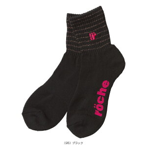 ラメショートソックス レディース 248801《ローチェ(roche) テニスウェア(レディース)》