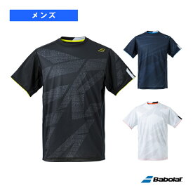 PURE RANGE／半袖ゲームシャツ／PURE SHORT SLEEVE SHIRT／メンズ（BUG4303）《バボラ テニス・バドミントン ウェア（メンズ/ユニ）》