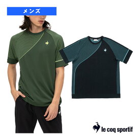 ゲームシャツ／メンズ（QTMWJA10）《ルコック テニス・バドミントン ウェア（メンズ/ユニ）》