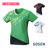 ゲームシャツ レディース T2403《ゴーセン テニスウェア（レディース）》
