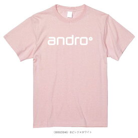 アンドロ ナパTシャツコットン／ANDRO NAPA T-SHIRT COTTON／ユニセックス（30002304x）《アンドロ 卓球 ウェア（メンズ/ユニ）》