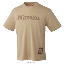 NittakuドットTシャツ／ユニセックス（NX-2015）《ニッタク 卓球 ウェア（メンズ/ユニ）》