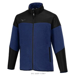 撥水フリースジャケット ユニセックス 62MCB520 ミズノ テニスウェア(メンズ/ユニ)