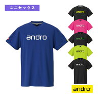 アンドロ ナパTシャツ デオ ANDRO NAPA T-SHIRTS DEO ユニセックス 30002305x アンドロ 卓球ウェア（メン…