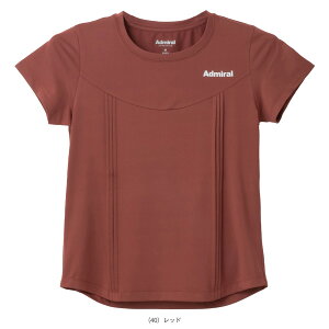 フロントピンタックTシャツ レディース ATLA543 アドミラル(Admiral) テニスウェア(レディース)