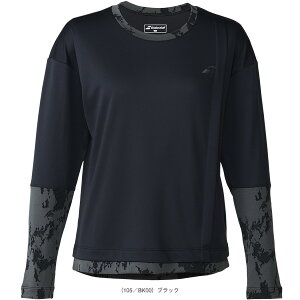 �v���C�����W �����V���c ���[�Y�t�B�b�g PLAY LONG SLEEVE SHIRT LOOSE FIT ���f�B�[�X BWP6520 �o�{�� �e�j�X�E�F�A�i���f�B�[�X�j