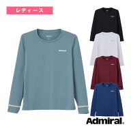 メッシュテープカフスロングスリーブ Tシャツ レディース ATLA647 アドミラル(Admiral) テニスウェア（レ…