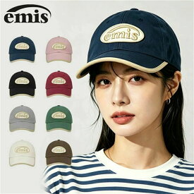 EMIS エミス 帽子 ベースボールキャップ★韓国の人気 ★海外並行輸入品　アウトドア ゴルフ　日焼け防止　紫外線対策　CAP キャップ レディース メンズ 深め