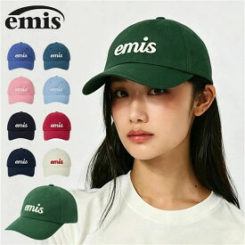 2026最新emis(エミス)国内未発売 最先端 キャップ NEW LOGO EMIS CAP(RENEWAL)　正規品 送料無料 韓国 キャップ 帽子 韓国ファッション 韓国ブランド EMISおしゃれ コーデ 帽子 日よけ