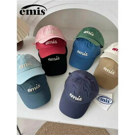 2026最新emis(エミス)国内未発売 最先端 キャップ NEW LOGO EMIS CAP(RENEWAL)　正規品 送料無料 韓国 キャップ 帽子 韓国ファッション 韓国ブランド EMISおしゃれ コーデ 帽子 日よけ