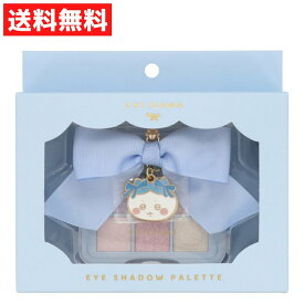 ちいかわ ハチワレ アイシャドウパレット アイシャドー リボンチャーム シルエット ラメ パール