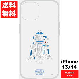 STAR WARS R2-D2 iPhone14 13 対応 ケース IIIfit Clear スマホ カバー アイフォン