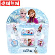 アナ雪 キラキラメイクアップセット ディズニー キッズコスメ メイクアップ リップ シール　ネイルカラー…