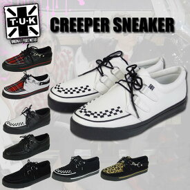 Sneaker クリーパースニーカー 全8種 パンク ロック モッズ ロカビリー 通販 ファッションにオススメのスニーカー・ラバーソール おすすめ 通販/正規品 Creeper TUK