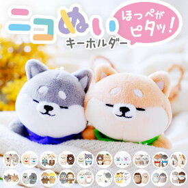 ニコイチキーホルダー キーホルダー ぬいぐるみ 定番 動物 マスコット ニコイチ ペア 磁石 ピタッとくっつく 手のひらサイズ かわいい 小学生 中学生 高校生 女子 ニコぬい 贈り物 ギフト