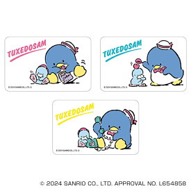 サンリオ タキシードサム グッズ 定番 まじかる百貨店クリアカード クリアカード TUXEDOSAM 4947864052676 タキシードサム01 かわいい 可愛い カワイイ 透明 推しグッズ キャラクター 推し活 レンチキュラー スマホ裏 ホビー