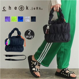 cheek バッグ チーク C24007 定番 2way トートバック トートバッグ ショルダーバッグ 斜めがけバッグ 巾着バッグ 巾着型ショルダーバッグ レディース メンズ 女性 男性 ネオンカラー パラコード カラーコード おしゃれ 男女兼用バッグ