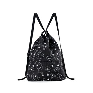 ナップサック 定番 リュックサック 巾着 袋 ナップザック 持ち手付き ジムバッグ シューズバッグ 撥水 はっ水 部活 レッスン着 旅行 サブバッグ 小学校 体操着 プール スポーツ フィットネス