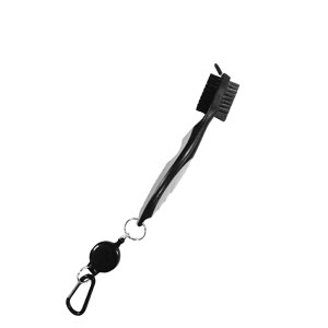 ゴルフ ブラシ クリーナー 定番 溝掃除 クリーナー ブラシ ウェッジクリーナー ゴルフクラブ アイアン フェースブラシ 溝クリーナー クリーニング メンテナンス ゴルフブラシ カラビナ 伸縮