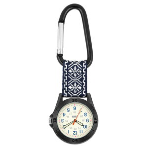 時計 付き キーホルダー 定番 時計 ウォッチ カラビナウォッチ J-AXIS AP1351 カラビナ時計 ナースウォッチ 懐中時計 アナログ 3針 フック メンズ レディース キッズ 子ども おしゃれ かわいい 誕