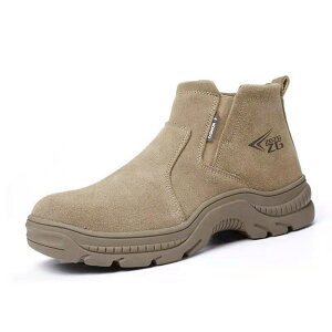 PAFHL 作業靴 ハイカット セーフティシューズ 定番 メンズ 安全靴 ワークブーツ 安全シューズ つま先保護 鋼先芯 ブーツ シューズ 靴 オールシーズン 作業 衝撃緩和 通気性 滑り止 登山 トラッ