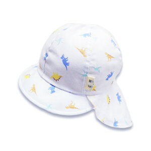 connect m ベビー 帽子 定番 キャップ ぼうし 赤ちゃん あかちゃん こども ベビーバオバブ ゴム付き あごゴム UVカット 日本製 つば 日よけ 首 綿 コットン 日除け 紫外線対策 洗える ギャザー入