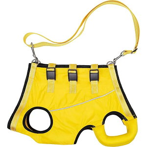 犬 ハーネス 介護用 定番 犬用ハーネス 歩行補助ハーネス 介護用ハーネス 歩行補助 全身サポート 歩行 前足 後ろ足 補助 ペット用 脱着簡単 柔らかい 通気性 反射材 介護 小型犬 中型犬 老犬
