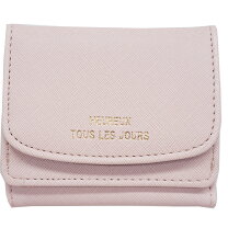 楽天市場】ピンクベージュ（カラーピンク・形状（財布）三つ折り財布 