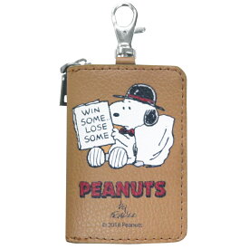 キーケース スマートキー 車 定番 スヌーピー SNOOPY スマートキーケース レディースメンズ ピーナッツ PEANUTS キャラクター グッズ おしゃれ かわいい 中窓付き ドアリモコン 小物入れ ポーチ 鍵 キーホルダー