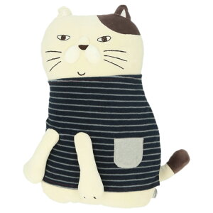 クッション ぬいぐるみ 定番 ネコ 猫 抱き枕 ぬいぐるみクッション かわいい おしゃれ 柔らかい 癒し ごろ寝 添い寝 お昼寝 リラックス シンプル 女性 子供 インテリア KUSUGURU-JP クスグルジャ