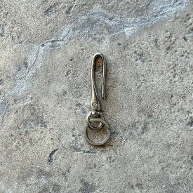 キーリング メンズ 定番 回転式 キーホルダー 日本製 ツリバリ 真鍮製 男性 女性 携帯 持ち運び ブランド かっこいい おしゃれ 釣り針フック 卒業 就職祝い ギフト 贈り物 KC,s ケイシイズ 誕生日 お祝い