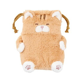 巾着 ねこ肯定感 定番 ぬいぐるみ 収納 ミニポーチ 小物入れ ポーチ 巾着ポーチ 携帯 小物 猫 ねこ ネコ アニマルポーチ アニマル 動物 かわいい 可愛い 猫グッズ おしゃれ オシャレ 持ち運