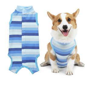 犬 術後服 定番 術後ウェア 術後衣 背中開き 犬術後服 イヌ いぬ 猫 ネコ ドッグウェア 着脱簡単 傷舐め防止 傷口保護 ペット服 介護服 犬用 猫用 手術 怪我 快適 動きやすい 伸縮 男の子 女の