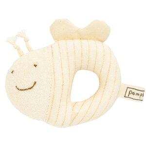 ガラガラ 赤ちゃん 定番 布 オーガニック ベビー ポプキンズベビー ラトル がらがら 0歳 3ヶ月 6ヶ月 新生児 ギフト 誕生祝い 男の子 日本製 にぎにぎ ファーストトイ 出産祝い 女の子 おもち