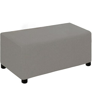 オットマン カバー 長方形 定番 椅子カバー 踏み台カバー オットマンカバー チェアカバー フットスツールカバー ソファカバー ソファーカバー フィット 伸縮 ストレッチ 伸縮性 踏み台 椅子