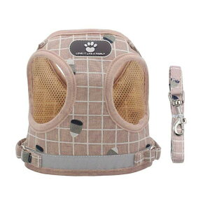 ハーネス 小型犬 可愛い 定番 犬 猫 おしゃれ 抜けない リード付 ハーネスリード リードセット かわいい 中型犬 子犬 仔犬 散歩 お出かけ 首輪 胴輪 リード 犬用品 ペットグッズ