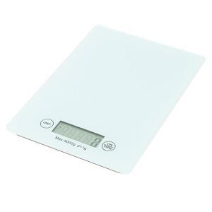 キッチンスケール デジタル 定番 おしゃれ 5kg 1g はかり 量り 測り 計り 料理用 台所用 コンパクト 電池 計量 電子スケール クッキングスケール